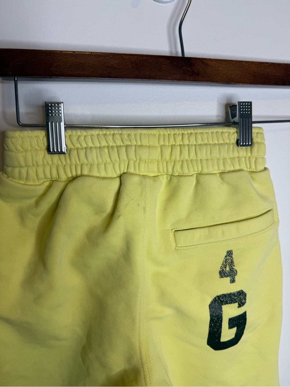 Givenchy boys Yellow Logo Drawstring Shorts size 8 - Picture 7 of 7